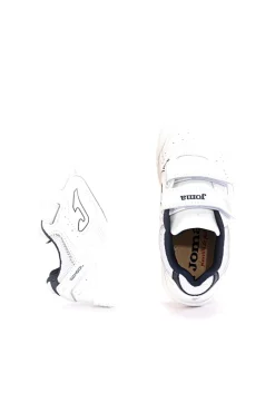 JOMA W.SCHOOL JR 2422 weiße Turnschuhe mit Tränen