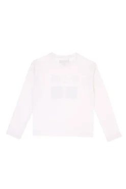 Maglia Rosa Cipria a maniche lunghe con stampa grafica Pitt Kids PT-KT-8015
