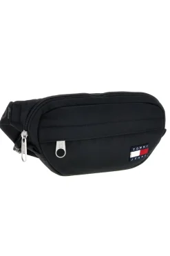 Marsupio nero con logo Tommy jeans 14280