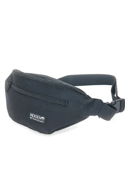 Marsupio nero in tessuto resistente con tasche zip Indigeno metropolitano 21010