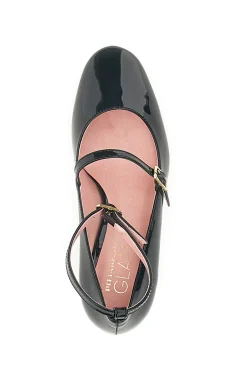 Mary Jane in vernice nera con cinturino alla caviglia PITTARELLO GLAM 3622