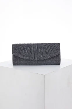 Mini Bag Antracite con Glitter Coveri Collection 0189