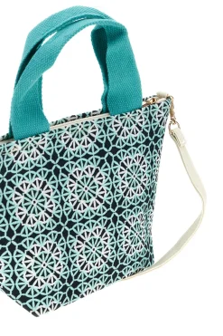 Mini bag mare verde con tracolla Basile BA23740