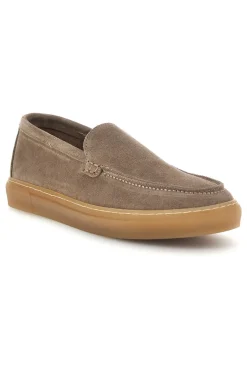 Mocassini beige in pelle Ptr 3255