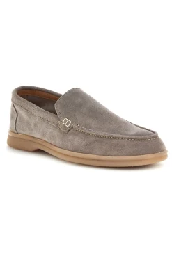 Mocassini beige in vera pelle Ptr 800