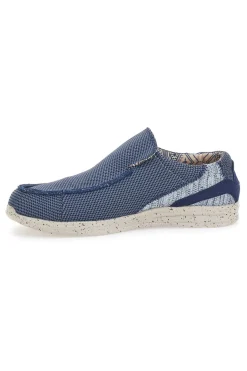 Mocassini blu con laccio elastico SEVENOAKS PK6319A