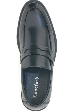 Mocassini blu con mascherina Longford 9013