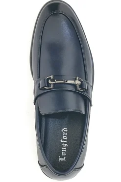 Mocassini blu con morsetto Longford 9016