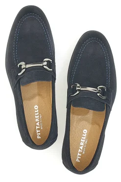 Mocassini Blu in Vera Pelle Made in Italy Pittarello 11