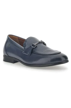 Mocassini Eleganti da Uomo Blu Solo Soprani 41818