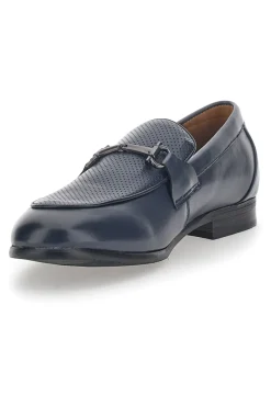 Mocassini Eleganti da Uomo Blu Solo Soprani 41818