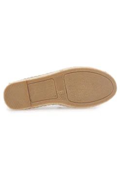 Mocassini Espadrillas beige in tessuto con suola in corda PITTARELLO SUN SG24L313