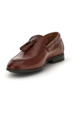 Mocassini marrone in vera pelle Pittarello 071