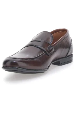Mocassini Marroni in Vera Pelle Made in Italy Pittarello 70