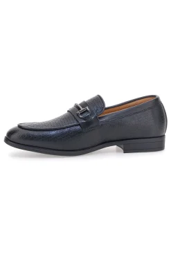 Mocassini neri con morsetto Longford 2Y08513
