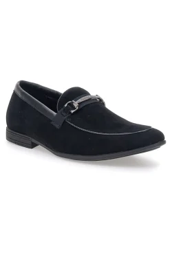 Mocassini neri con morsetto Claremorris 218014A