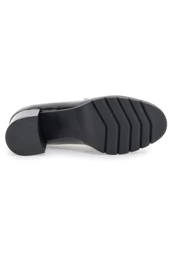 Mocassini Neri Effetto Lucido con Soletta Memory Soft Energy 379
