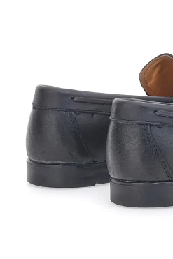 Mocassini Neri In Vera Pelle Made In Italy Jerpoint 07