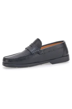 Mocassini Neri In Vera Pelle Made In Italy Jerpoint 102