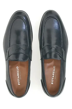 Mocassini Nero in Vera Pelle Made in Italy Pittarello 70