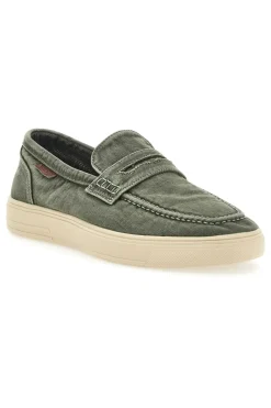 Mocassini Verdi con tomaia in tela WRANGLER 20251034