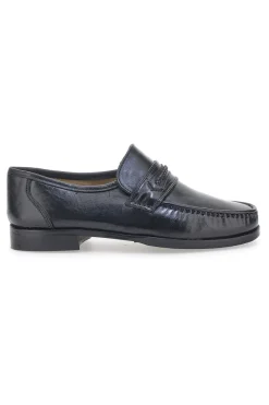 Mocassino Boardman 703 Nero Vera Pelle