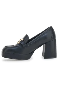 Mocassino con Tacco Laura Biagiotti 8227 Nero