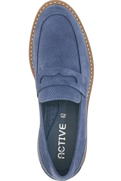 Mocassino Navy Scamosciato da Uomo Pittarello Active 2402