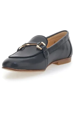 Mocassino nero con Morsetto Mariella Burani 50450