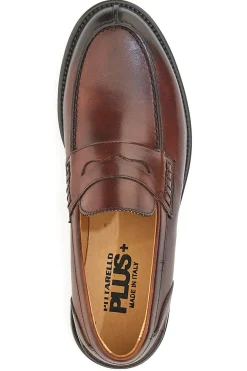 Mocassino Vera Pelle Cognac Pittarello Plus 2
