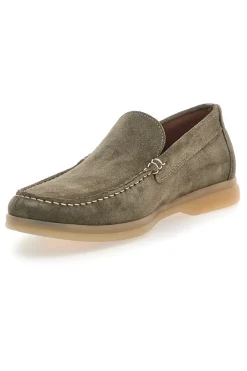 Mocassino Verde Vera Pelle Pittarello Focus 8410