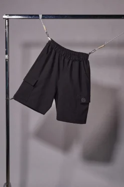 Pantaloncini Shorts Neri Con Tasche Boardman Alpha 3