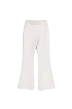 Pantaloni beige a costine a zampa Pitt kids PT-G-P-9056