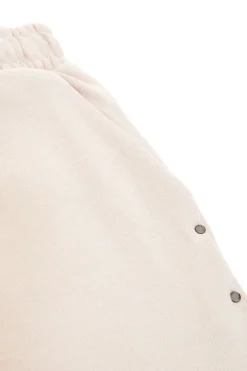 Pantaloni beige ampi con borchiette laterali Pitt Kids PT-KP-8022