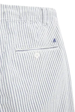 Pantaloni bianco azzurro a righe U.s.grand polo US61104M