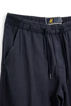 Pantaloni blu in cotone U.s.grand polo US61114M