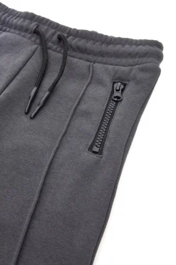 Pantaloni grigi felpati con stampa grafica Pitt Kids PT-KP-8009