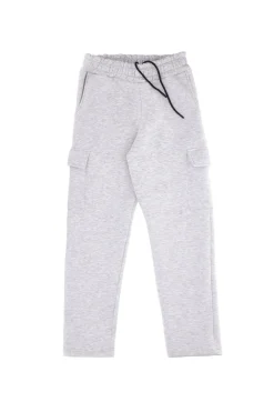 Pantaloni grigio chiaro cargo interno felpato Boardman 700