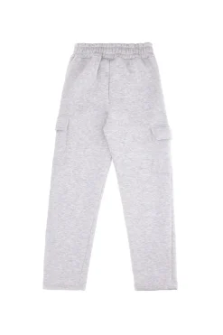 Pantaloni grigio chiaro cargo interno felpato Boardman 700