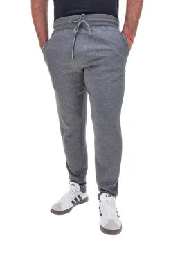 Pantaloni jogger grigi in cotone Sevenoaks NBY820