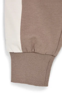 Pantaloni marroni con banda laterale Pitt kids PT-B-P-9018