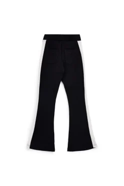 Pantaloni neri con banda laterale Pitt kids PT-G-F-9038