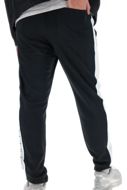 Pantaloni Neri Con Fasce Laterali Bianche SKECHERS Premier Track Pant