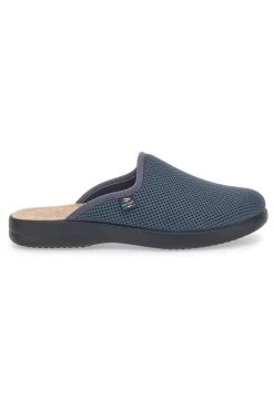 Pantofola Antracite Made In Italy Con Plantare Anatomico Fly Flot 7118