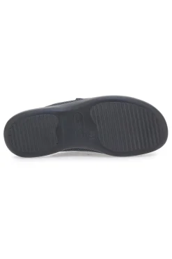 Pantofola Antracite Made In Italy Con Plantare Anatomico Fly Flot 7118