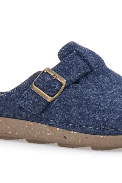 Pantofola blu in feltro con fibbia Inblu 23MT