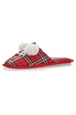 Pantofola con Orsetto Rosse Superga 22384
