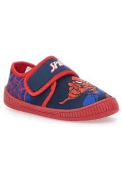 Pantofola con Velcro Blu Disney Spiderman 12424
