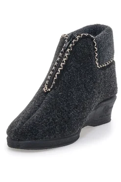 Pantofole Antracite Davema 588