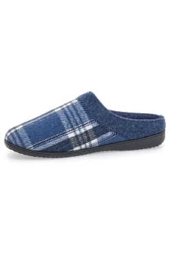 Pantofole Blu con Fantasia Scozzese SUPERGA 95394